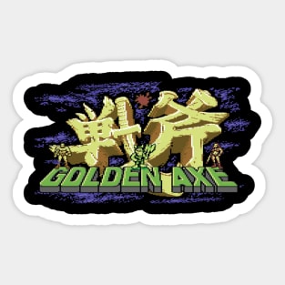 Golden Axe Sticker